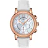 Tissot Women's Dress Sport Chronograph Mother Of Pearl Dial Watch