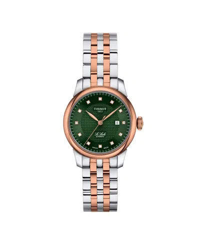 Tissot Women's Le Locle Stainless Steel Watch, 29mm In Gold