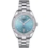 Tissot Women's Pr 100 Lady Sport Stainless Steel Bracelet Watch 36mm In Metallic