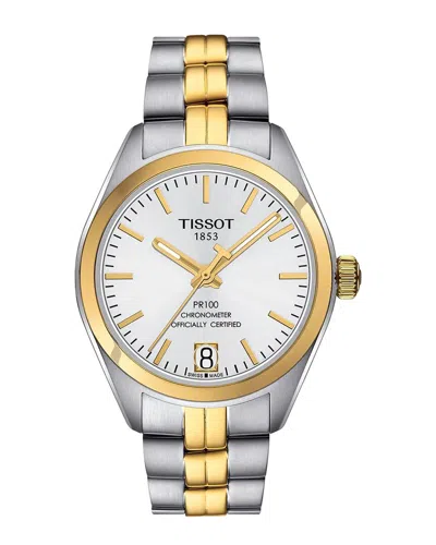 Tissot Women's Pr 100 Powermatic 80 Watch In Metallic