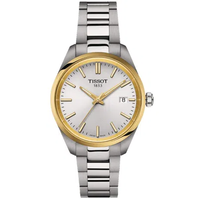 Tissot Women's Pr 100 Silver Dial Watch