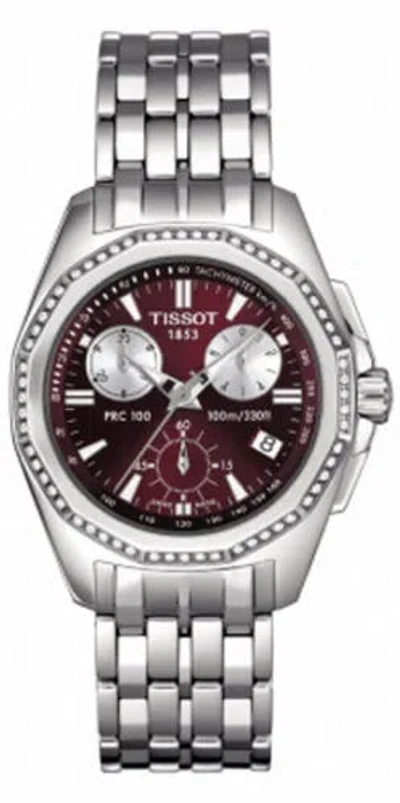 Pre-owned Tissot Women's Prc 100 Quartz Watch T22148611