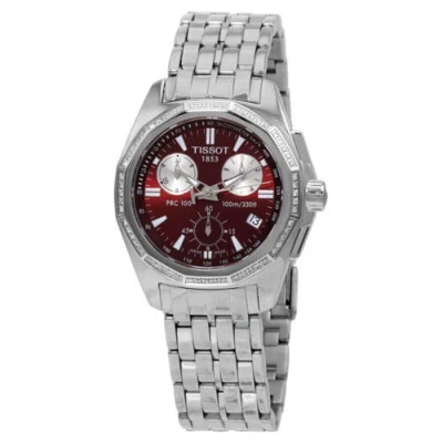 Pre-owned Tissot Women's Prc 100 28mm Quartz Watch T22148681