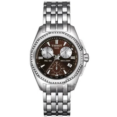 Tissot Women's Prc 100 T-sport Brown Dial Watch