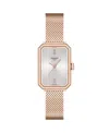 Tissot Women's Rose Gold Stainless Steel Bracelet Watch, 21.80mm In Gold