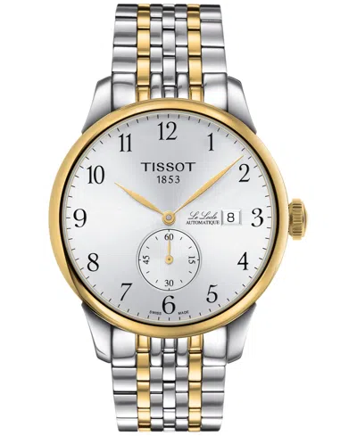 Tissot Women's Swiss Automatic Le Locle Petite Seconde Two-tone Stainless Steel Bracelet Watch 39mm In No Color