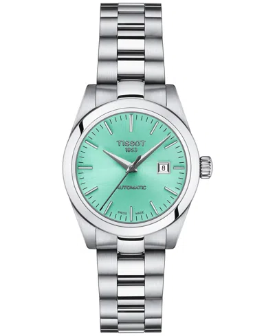 TISSOT WOMEN'S SWISS AUTOMATIC T-MY LADY STAINLESS STEEL BRACELET WATCH 29MM