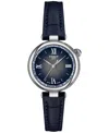 Tissot Women's Swiss Desir Black Leather Strap Watch 28mm In No Color