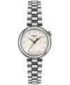 Tissot Women's Swiss Desir Diamond Accent Stainless Steel Bracelet Watch 28mm In No Color