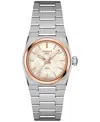 Tissot Women's Swiss Prx Two-tone Stainless Steel Bracelet Watch 25mm In No Color