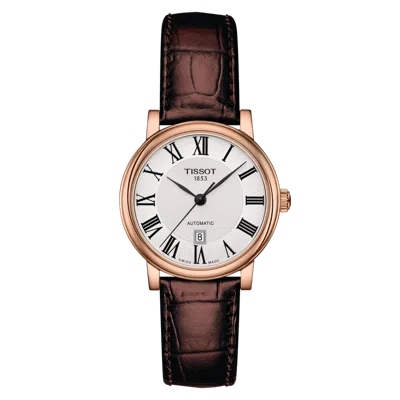 Tissot Women's T-classic 30mm Automatic Watch In Brown