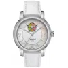 Tissot Women's T-classic Lady Heart White Mop Dial Watch