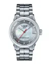 Tissot Women's T-classic Luxury Powermatic 80 Mother Of Pearl Dial Watch In Metallic