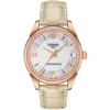 Tissot Women's T-gold Vintage Powermatic 80 Lady White Mop Dial Watch In Multi