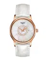 Tissot Women's T-gold White Mop Dial Watch In White