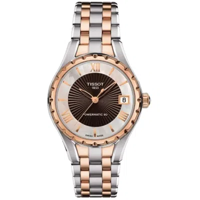 Tissot Women's T-lady Powermatic 80 Brown Mop Dial Watch