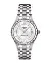 Tissot Women's T-lady Powermatic 80 Mother Of Pearl Dial Watch In Metallic