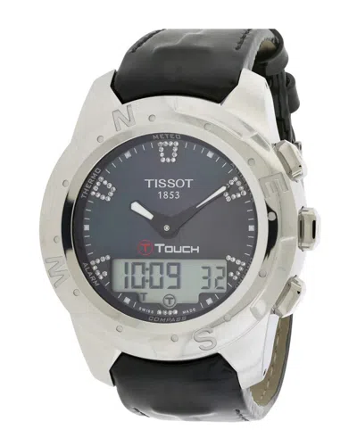 Tissot Women's T-touch Ii Diamond Watch In Black