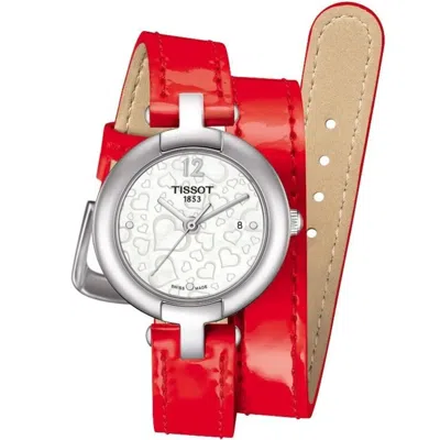 Tissot Women's T-trend Pinky Mother Of Pearl Dial Watch In Multi
