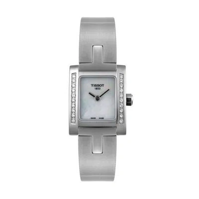 Pre-owned Tissot Women's T-trend Quartz Watch T62.1.195.80