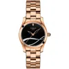 Tissot Women's T-wave T-lady Black Dial Watch