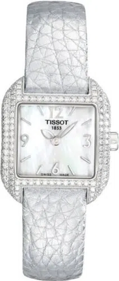 Pre-owned Tissot Women's T02147582 T-wave Quartz Watch