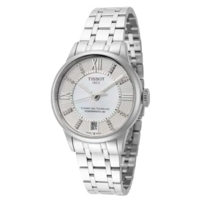 Pre-owned Tissot Women's T0992071111600 Chemin 32mm Automatic Watch