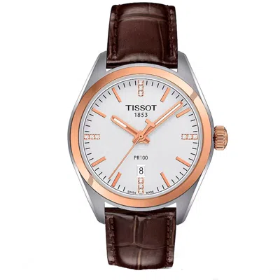 Tissot Women's White Silver Dial Watch