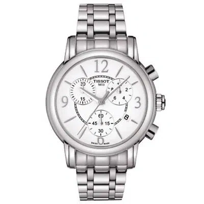 Pre-owned Tissot Womens Dressport Silver Dial Watch - T0502171101700