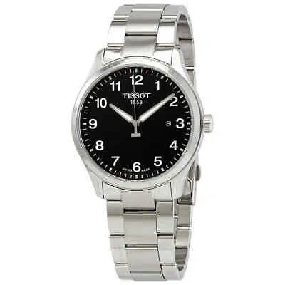 Pre-owned Tissot Xl Classic Quartz Black Dial Men's Watch T116.410.11.057.00