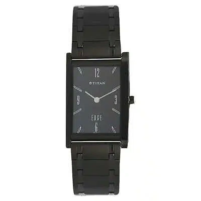 Pre-owned Titan Analog Black Dial Men's Watch-nn1043nm01/np1043nm01