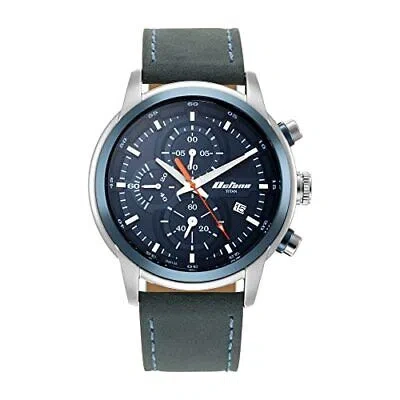 Pre-owned Titan Analog Blue Dial Men's Watch-90086kl01