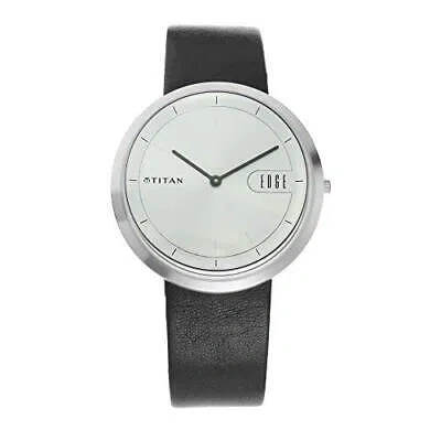 Pre-owned Titan Edge Zen Analog White Dial Men's Watch-1779sl01 / 1779sl01/np1779sl01