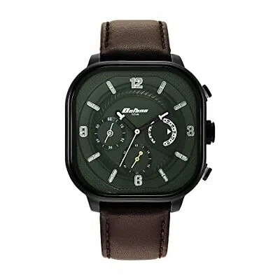 Pre-owned Titan Octane-aerobatics Collection Analog Black Dial Men's Watch-1856nl01