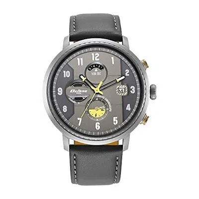 Pre-owned Titan Octane-aerobatics Collection Analog Black Dial Men's Watch-1857kl01
