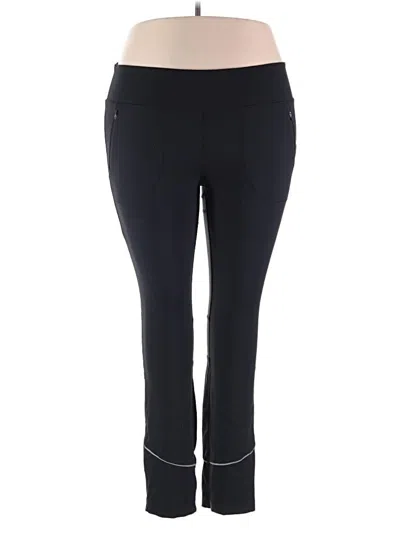 Pre-owned Title Nine Active Pants In Black