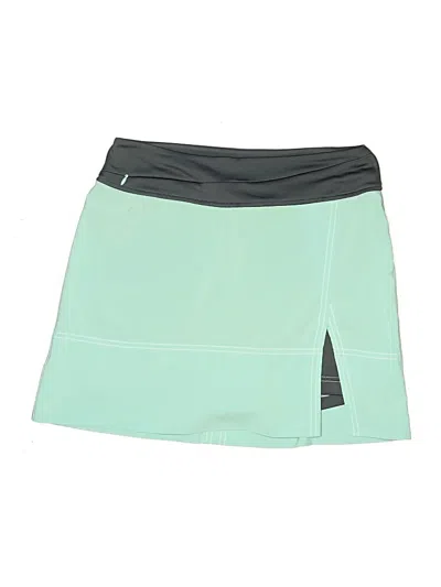 Pre-owned Title Nine Active Skort In Green
