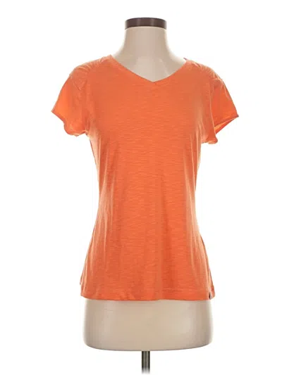 Pre-owned Title Nine Active T-shirt In Orange