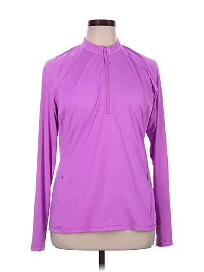 Pre-owned Title Nine Active T-shirt In Purple