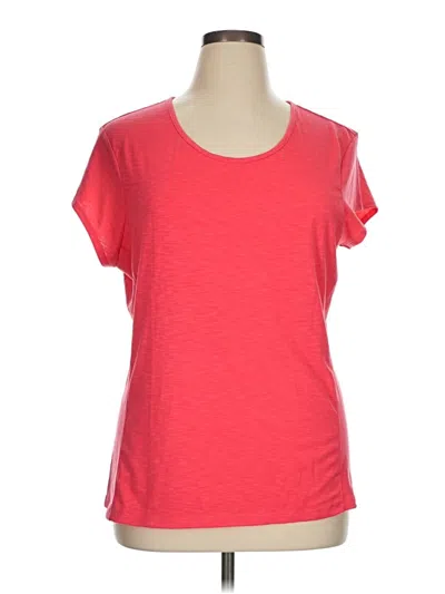 Pre-owned Title Nine Active T-shirt In Red