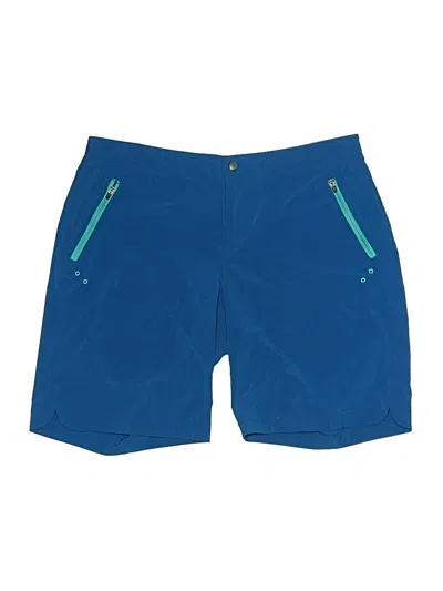Pre-owned Title Nine Board Shorts In Blue