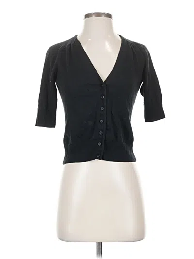 Pre-owned Title Nine Cardigan Sweater In Black
