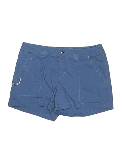 Pre-owned Title Nine Cargo Shorts In Blue