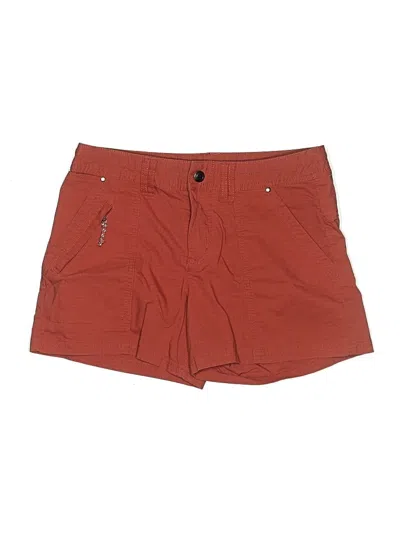 Pre-owned Title Nine Cargo Shorts In Red