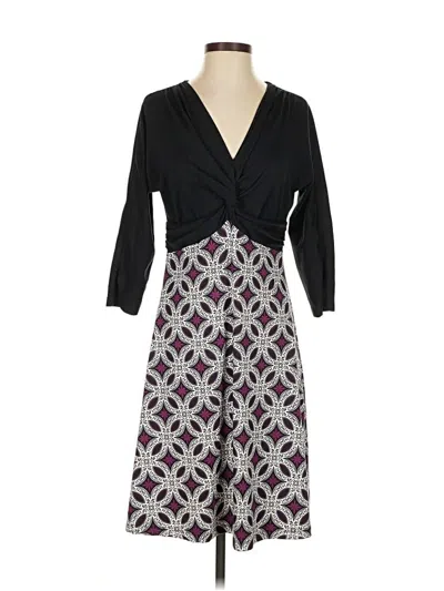 Pre-owned Title Nine Casual Dress In Black