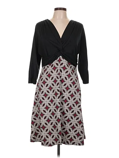 Pre-owned Title Nine Casual Dress In Black
