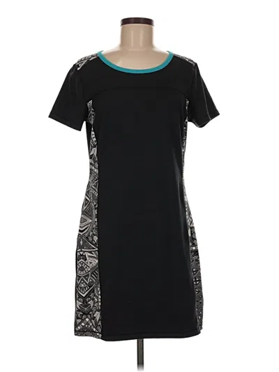 Pre-owned Title Nine Casual Dress In Black