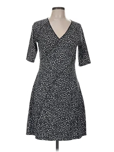 Pre-owned Title Nine Casual Dress In Black