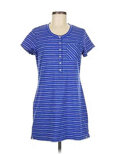 Pre-owned Title Nine Casual Dress In Blue