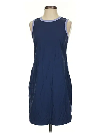 Pre-owned Title Nine Casual Dress In Blue